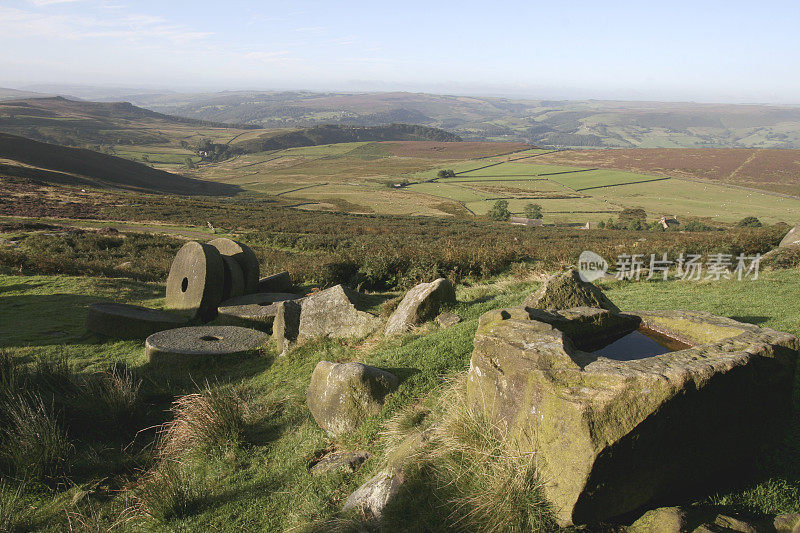 希望谷，Stanage Peak地区国家公园